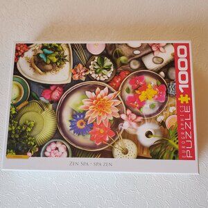 1000 Piece Eurographics "Zen Spa" Puzzle (2 for $20)